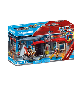 Playmobil City Action 71193 Take Along Fire Station