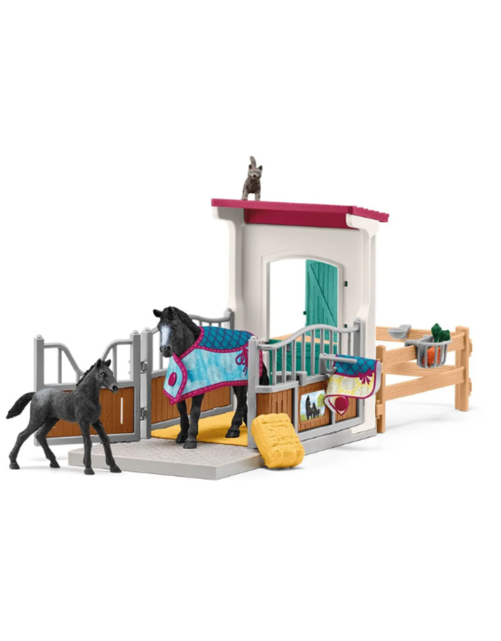 Schleich Schleich - Horse Club - 42611 - Horse Box with Mare and Foal