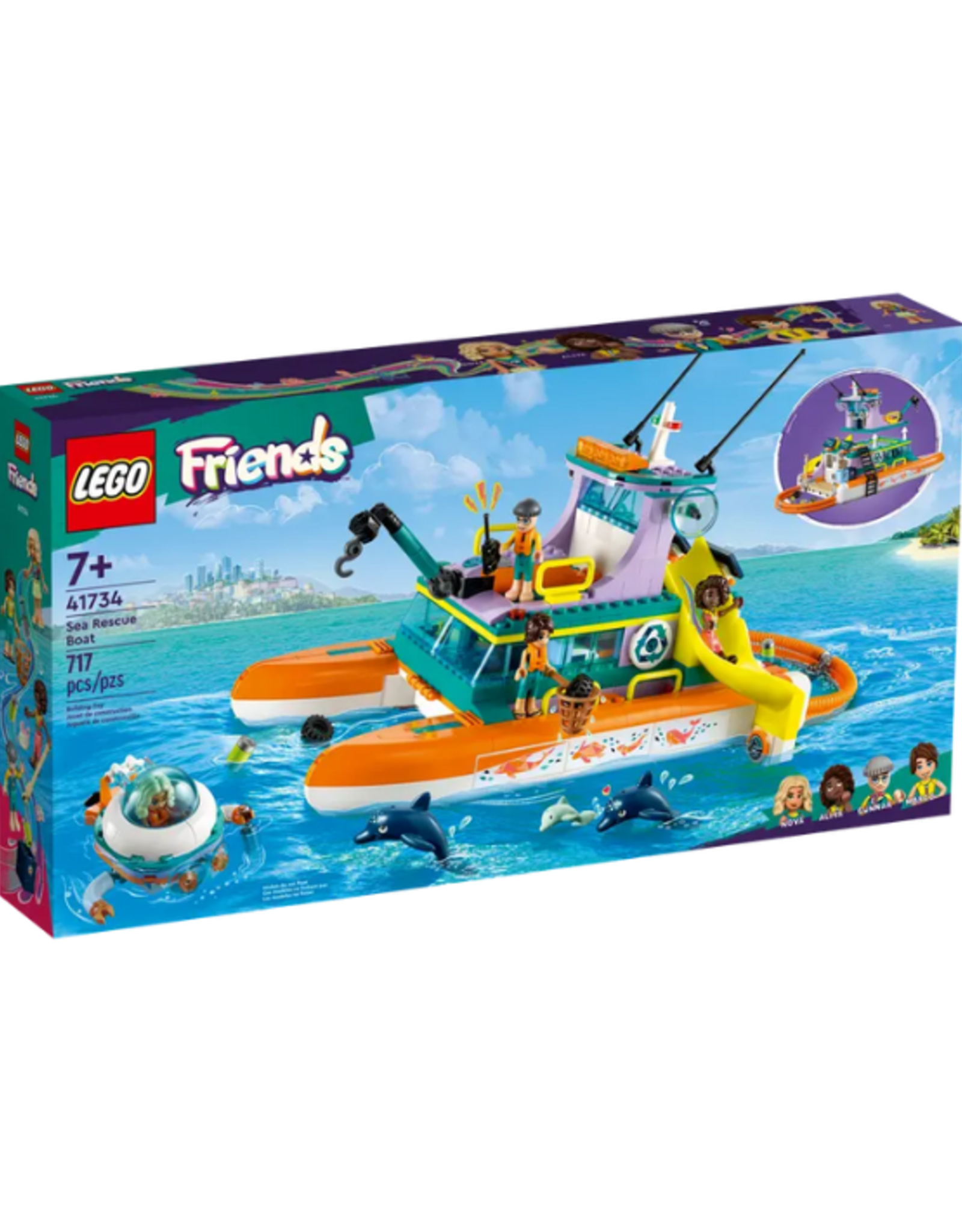 Lego - Friends - 41734 - Sea Rescue Boat - ToymastersMB.ca - Westmans ...