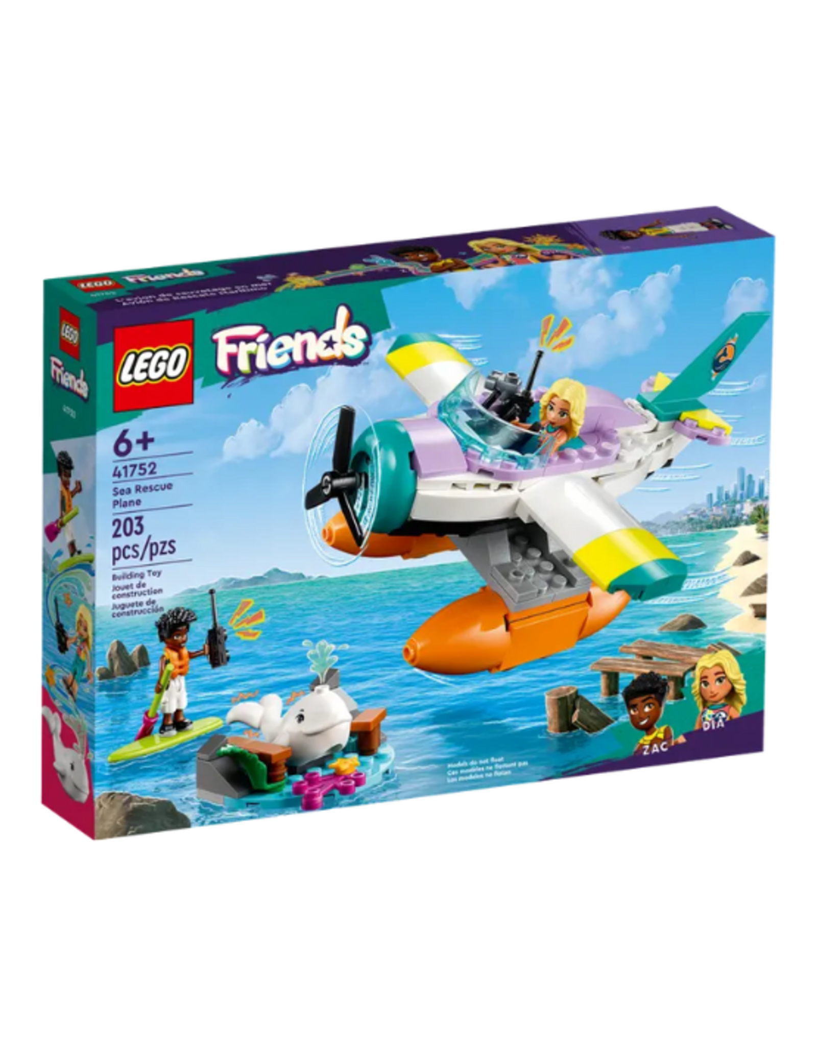 Lego Lego - Friends - 41752 - Sea Rescue Plane