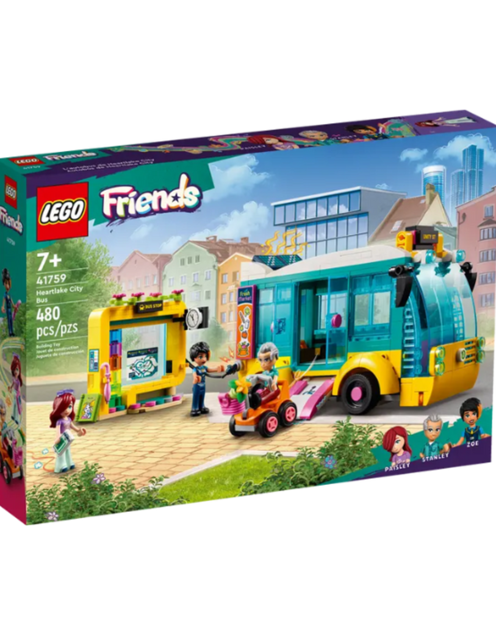 Lego Lego - Friends - 41759 - Heartlake City Bus