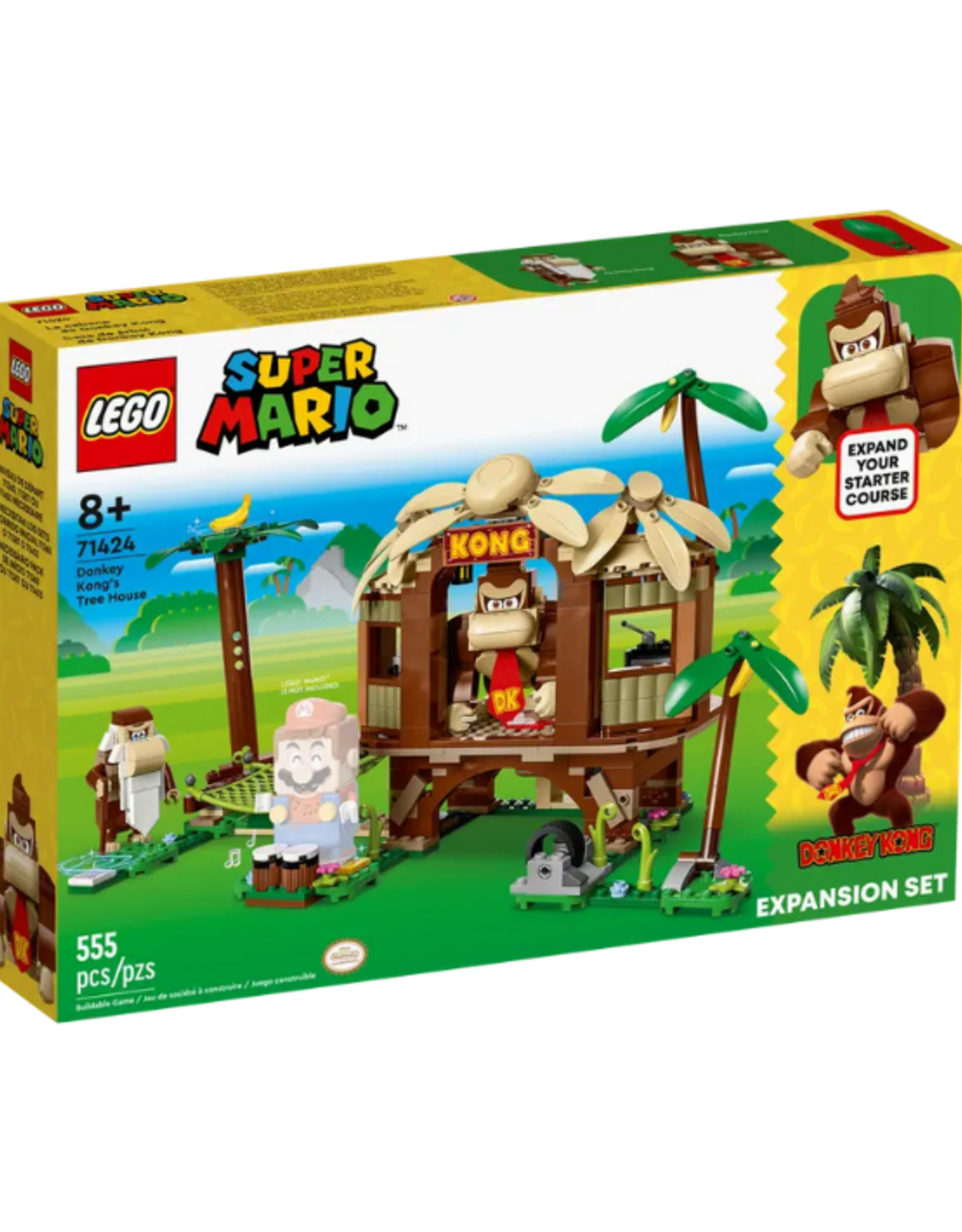 Lego Lego - Super Mario - 71424 - Donkey Kong's Tree House Expansion Set
