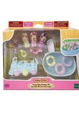 Calico Critters Calico Critters - Triplets Baby Bathtime Set