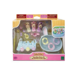 Calico Critters Triplets Baby Bathtime Set