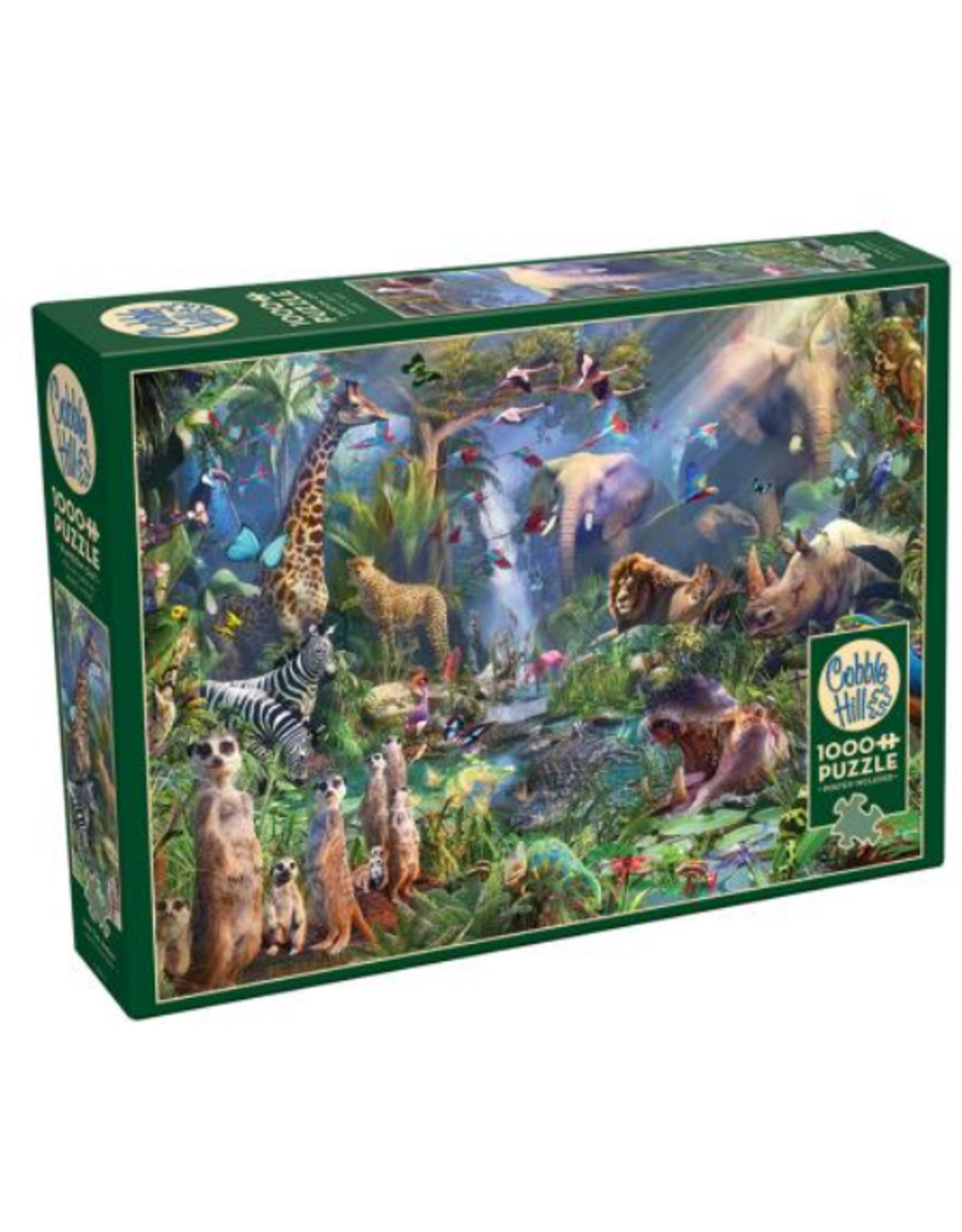 Cobble Hill Cobble Hill - 1000 Pcs - Into the Jungle