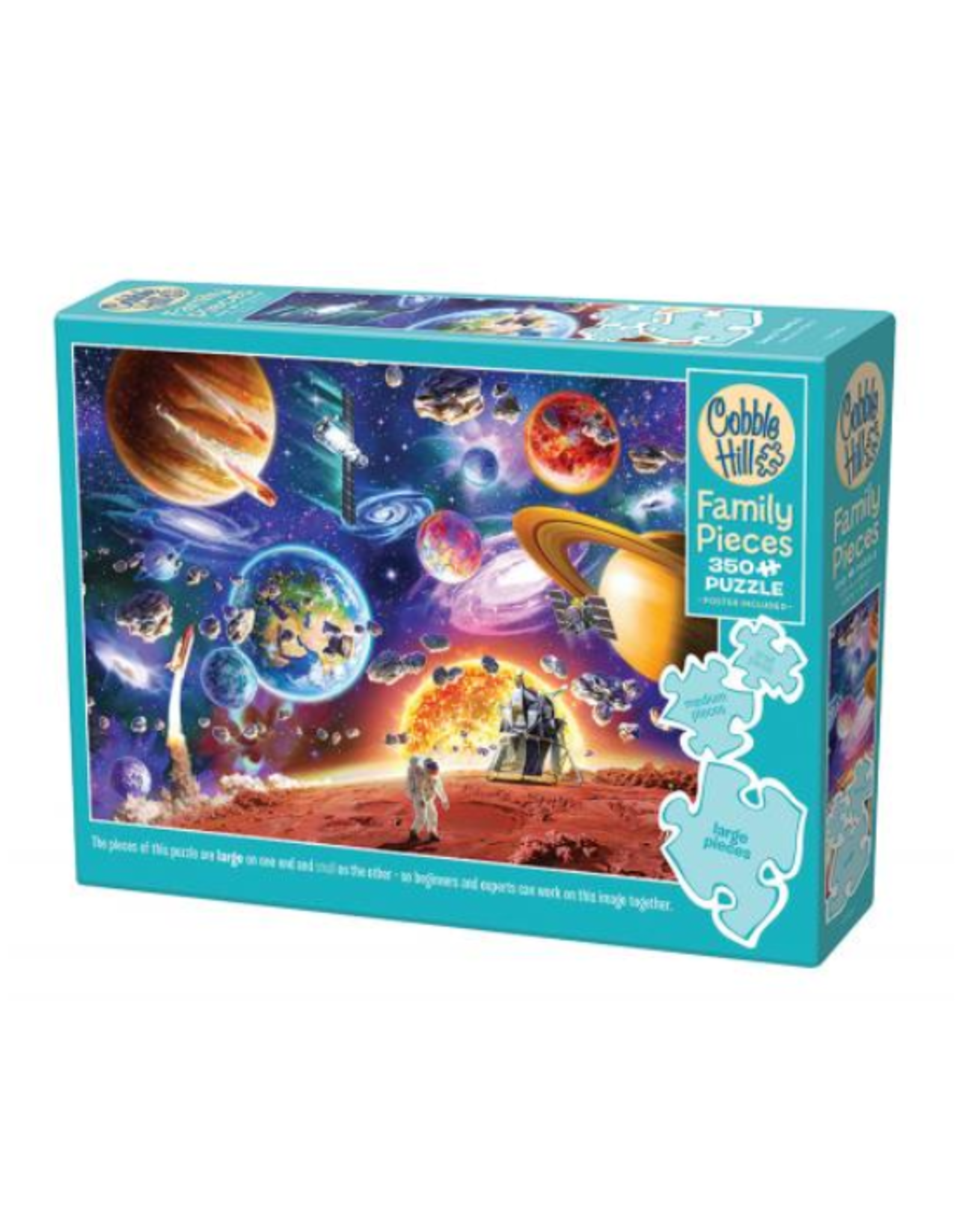 Cobble Hill Cobble Hill - 350 Pcs - Family Pieces - Space Travels