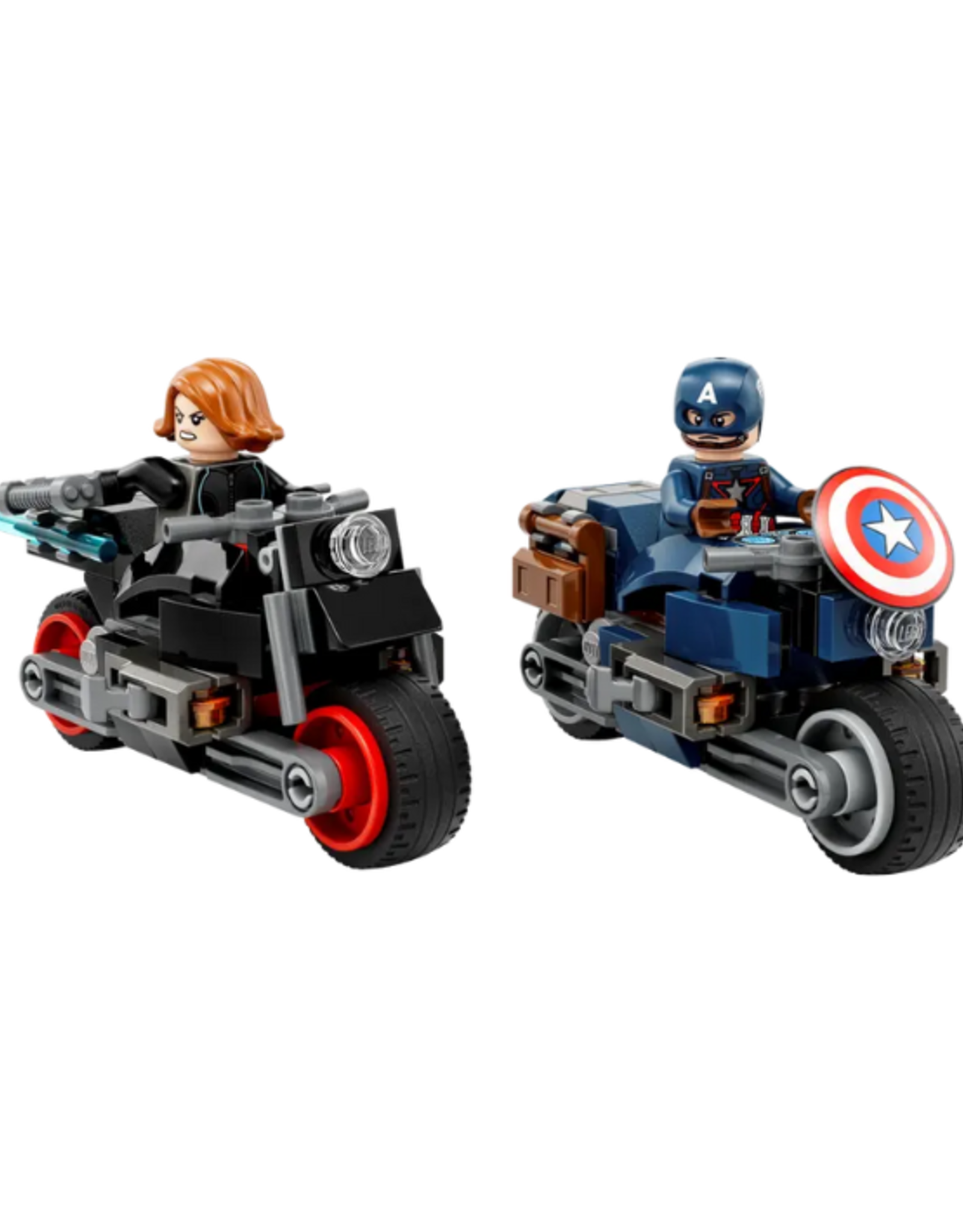Lego Lego - Marvel - 76260 - Black Widow & Captain America Motorcycles