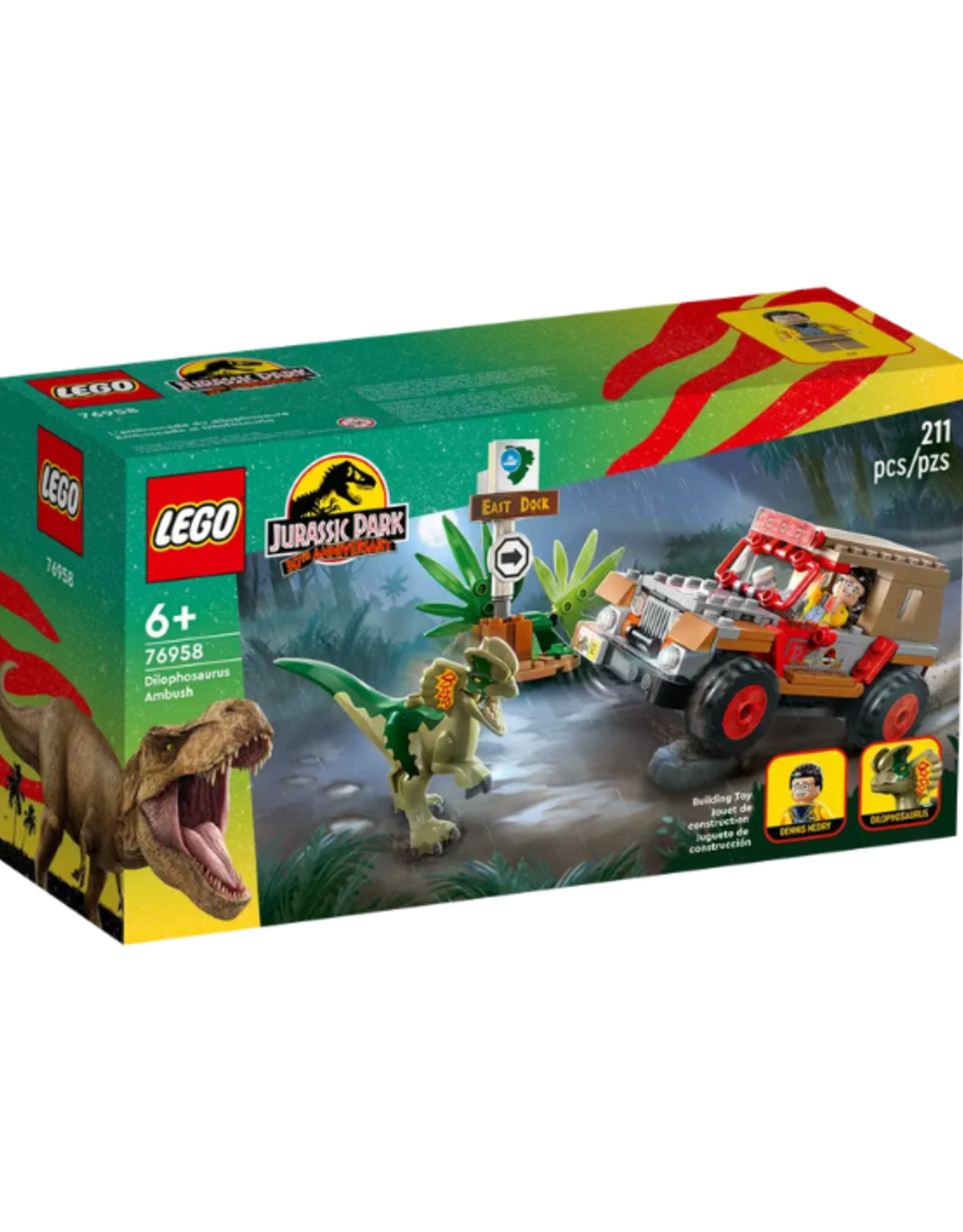 Lego Lego - Jurassic World - 76958 - Dilophosaurus Ambush
