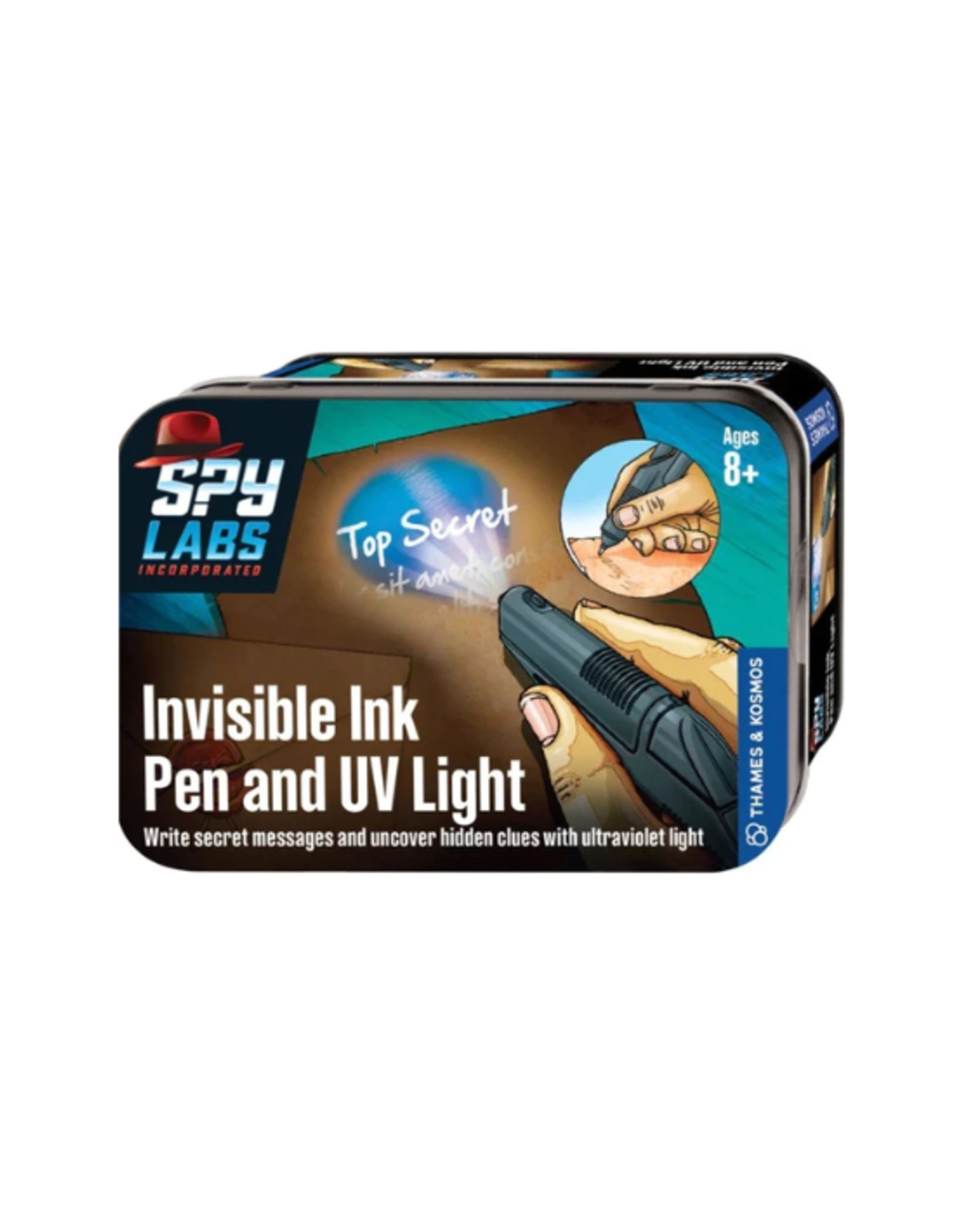 Thames & Kosmos Thames & Kosmos - Spy Labs Tin Invisible Ink Pen and UV Light