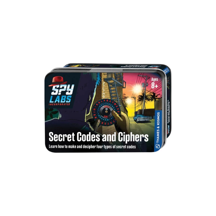 Thames & Kosmos Spy Labs Tin Secret Codes and Ciphers ToymastersMB