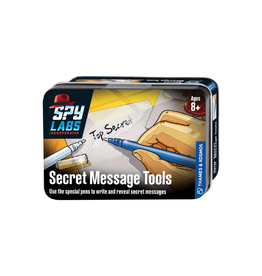 Thames & Kosmos Spy Labs Tin Secret Message Tools