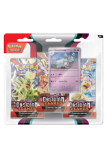 Pokemon TCG Pokemon TCG - SV3 Obsidian Flames 3PK Blister (Houndstone)