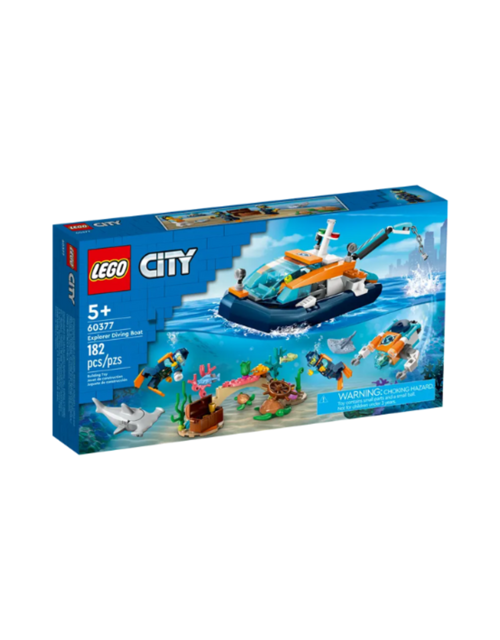 Lego Lego - City - 60377 - Explorer Diving Boat