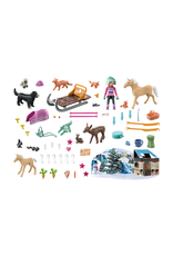 Playmobil Playmobil - Horses of Waterfall - 71345 - Advent Calendar Christmas Sleigh Ride
