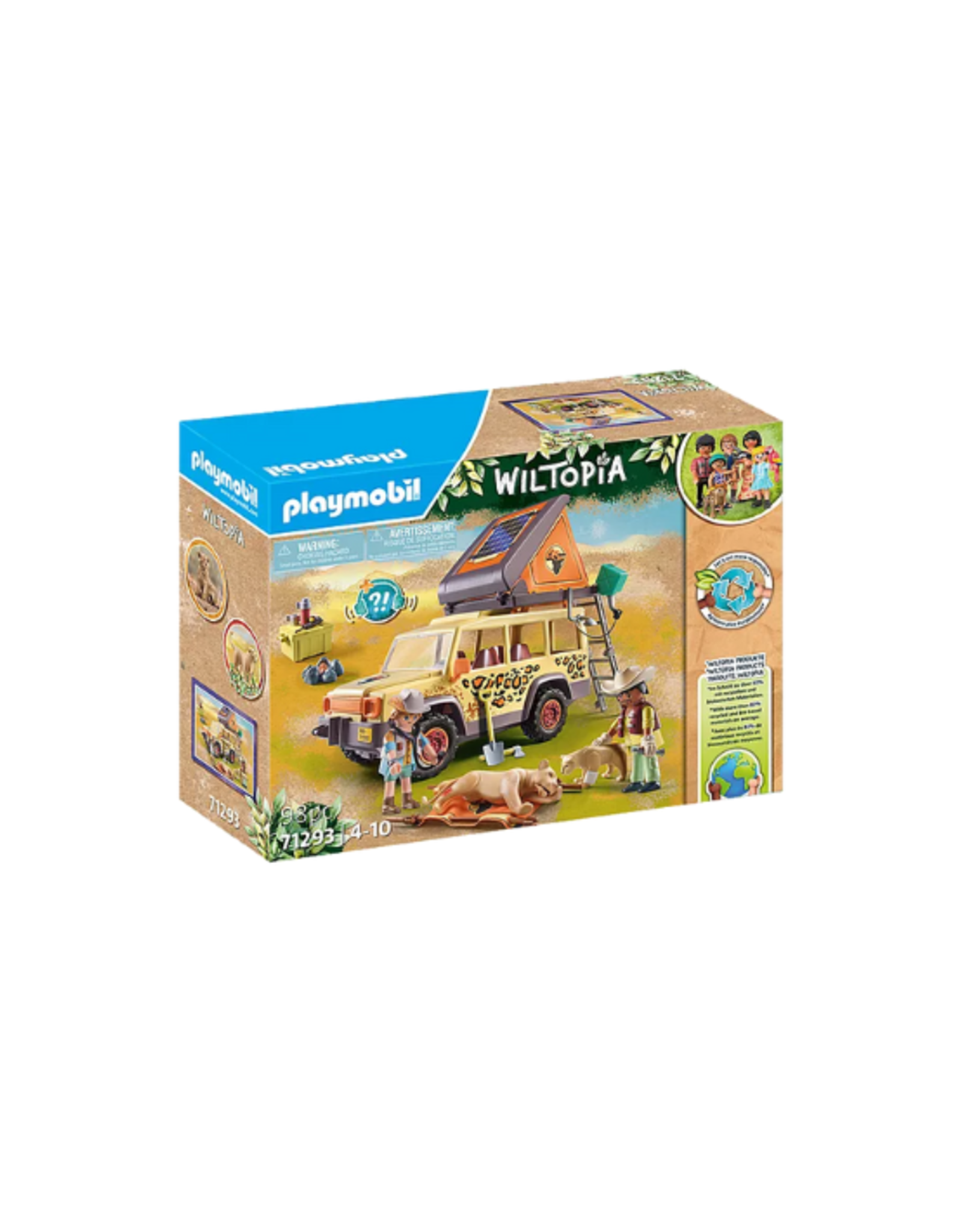 Playmobil Playmobil - Wiltopia - 71293 - Cross-Country Vehicle with Lions