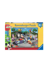 Ravensburger Ravensburger - 6+ - 100 pcs - Disney Mickey & Minnie: At the Skate Park