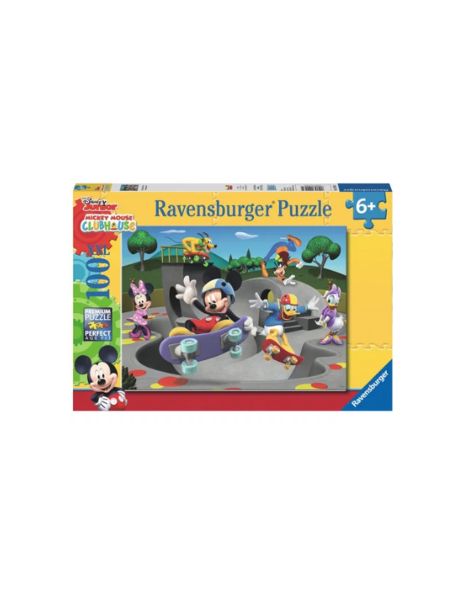 Ravensburger Ravensburger - 6+ - 100 pcs - Disney Mickey & Minnie: At the Skate Park