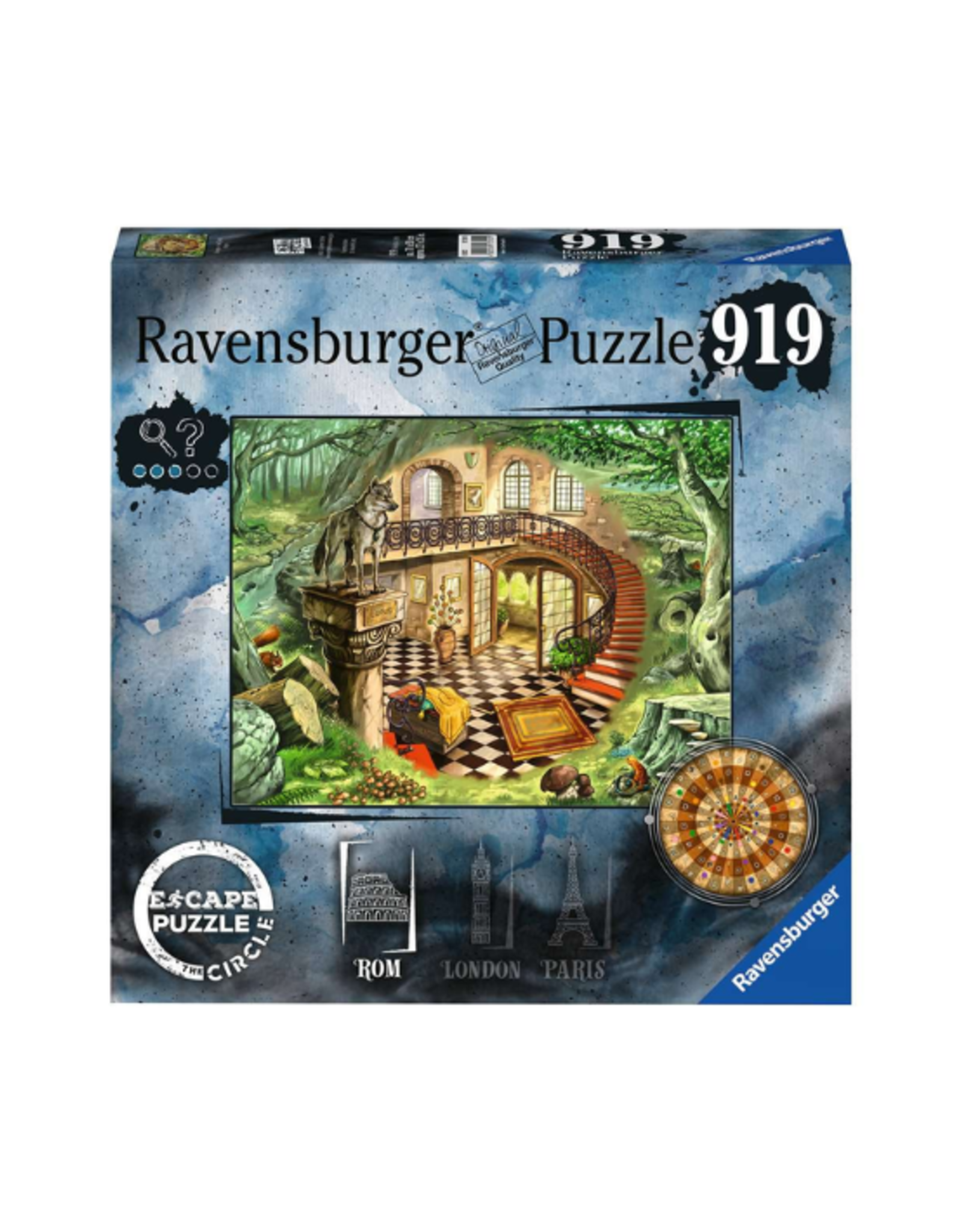 Ravensburger Ravensburger - 919 pcs - Escape Puzzles - The Circle: Rome