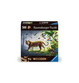 Ravensburger Wooden Jungle Tiger (500pcs)