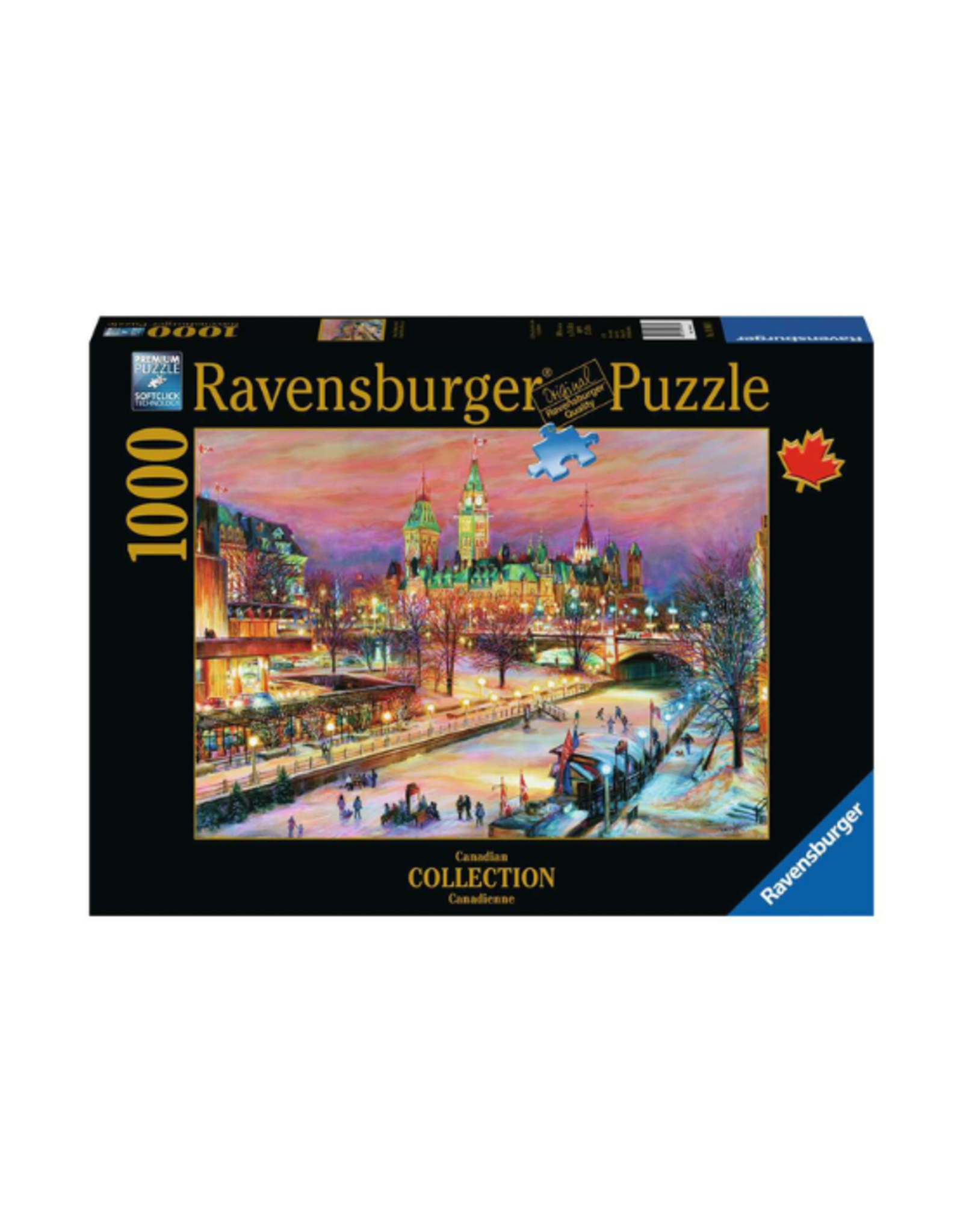 Ravensburger Ravensburger - 1000 pcs - Canadian Collection: Ottawa Winterlude Festival