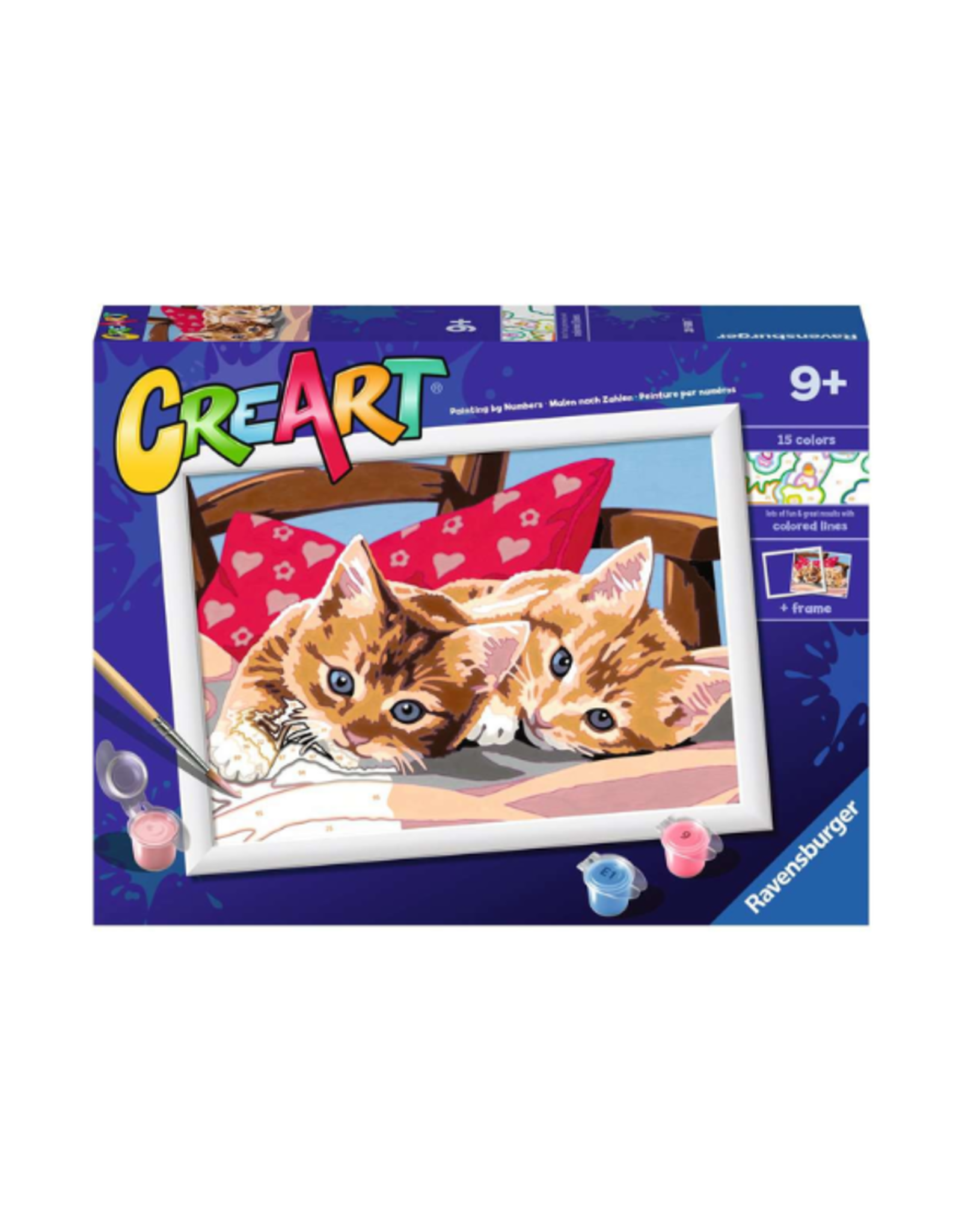 Ravensburger Ravensburger - CreArt Kids - Two Cuddly Cats