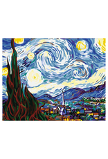 Figured Art Paint by Numbers - Frame - Starry Night Van Gogh
