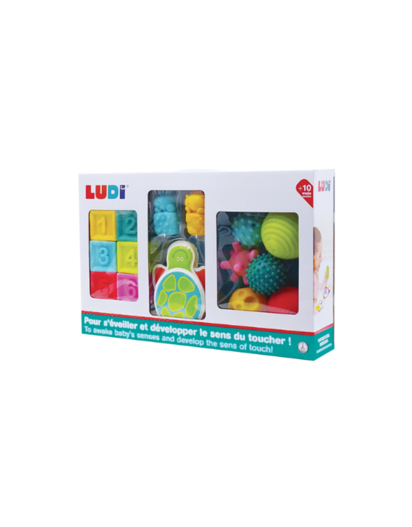 Ludi - Learning Box - Book, Cubes, & Balls