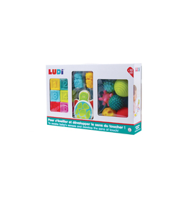Learning Box Book, Cubes, & Balls
