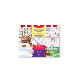 Melissa & Doug Reusable Sticker Pad Play House!