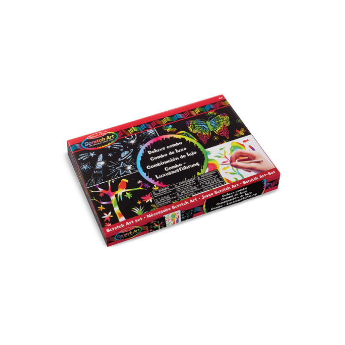 Melissa & Doug - Deluxe Scratch Art Set - ToymastersMB.ca