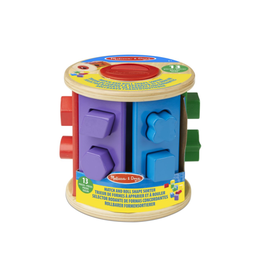 Melissa & Doug Match and Roll Shape Sorter