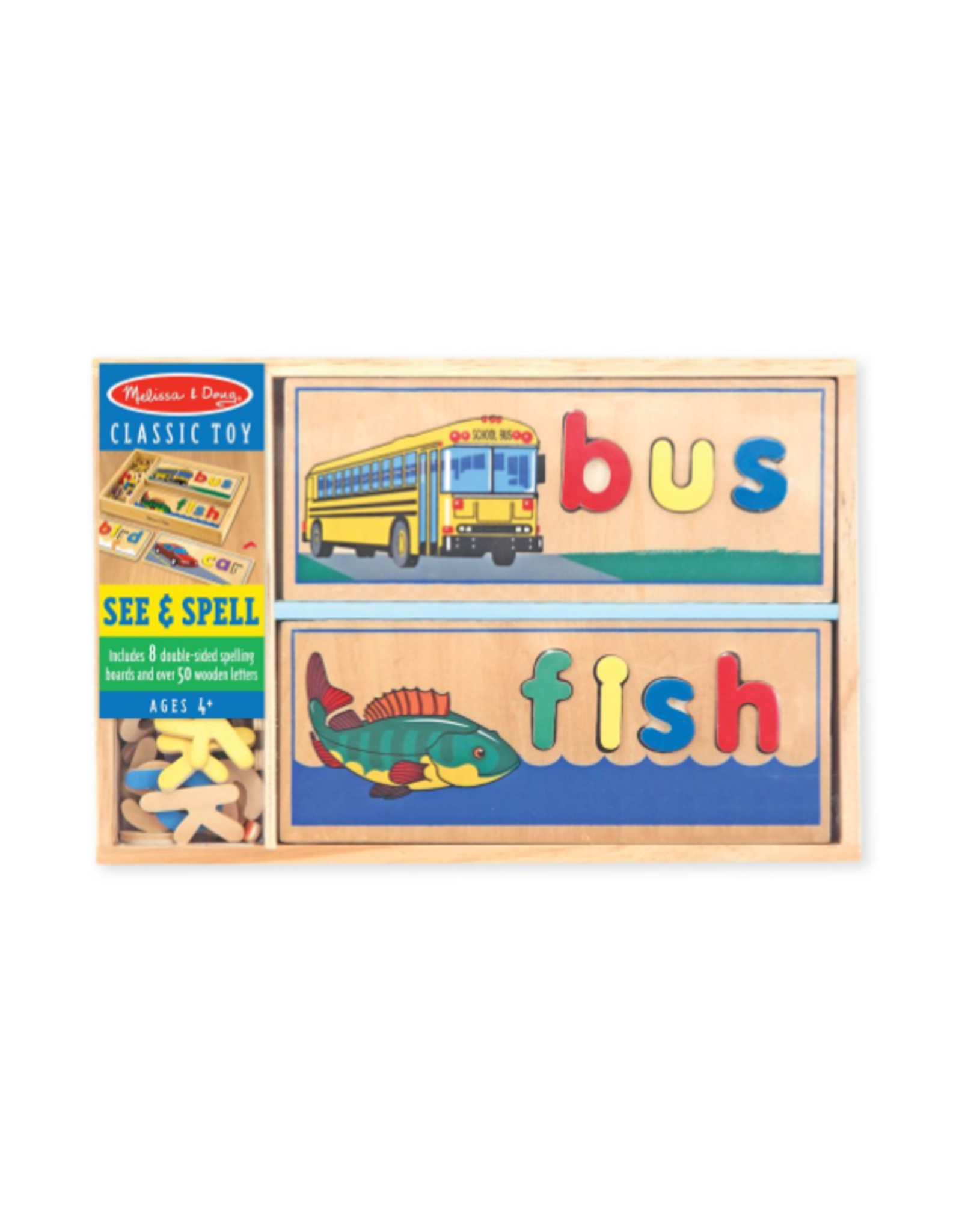 Melissa and doug see and spell puzzle hotsell