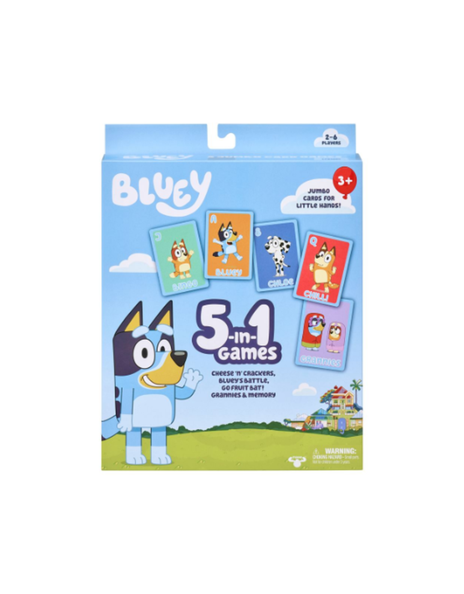 Bluey Bluey - 5in1 Card Game Set
