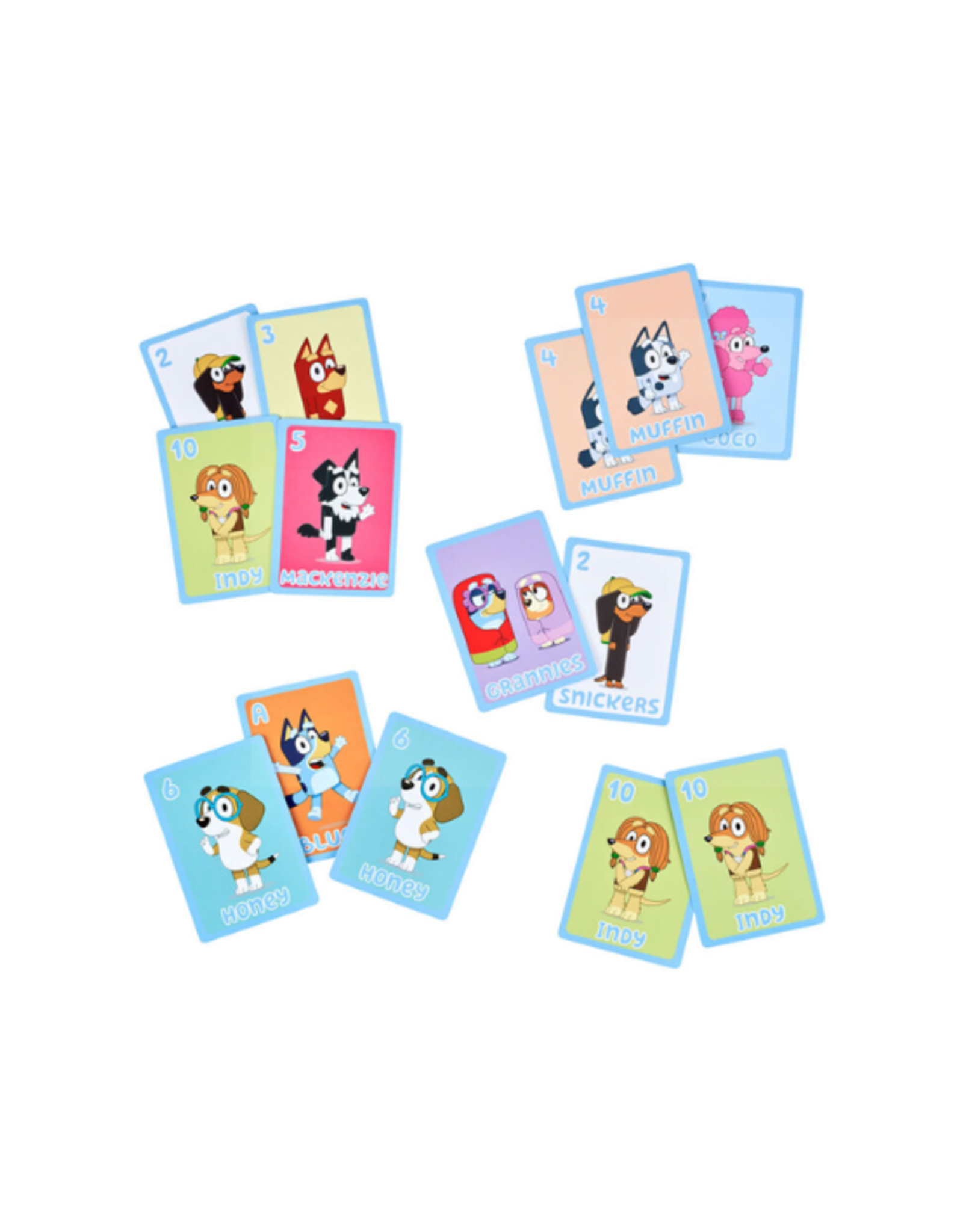 Bluey Bluey - 5in1 Card Game Set