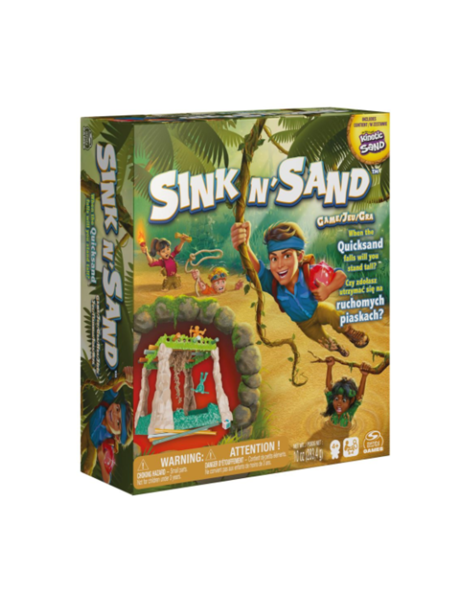 Spin Master Spin Master- Kinetic Sand - Sink n Sand Game