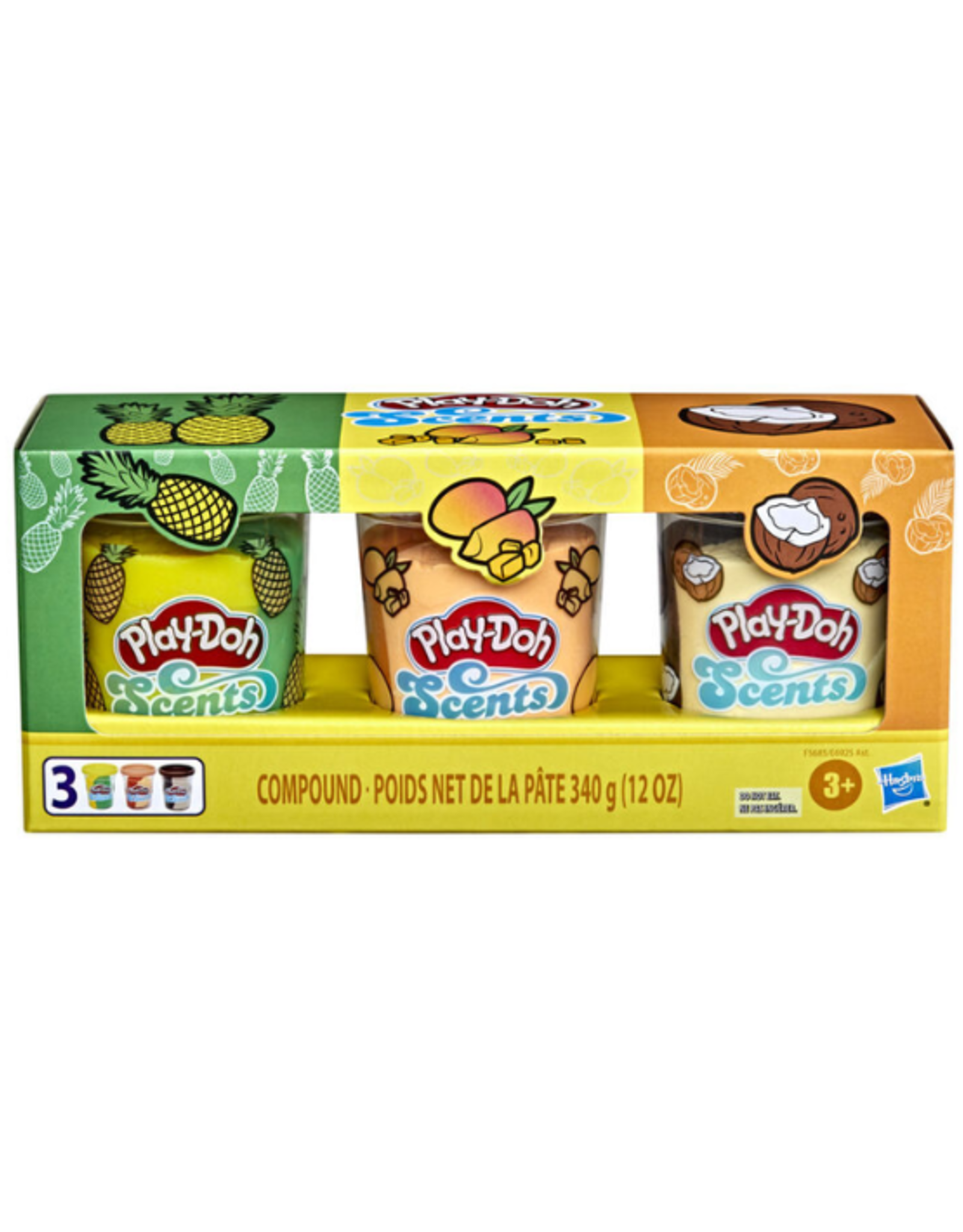 Play-Doh - Scents Multi Pack (Pineapple, Mango and Coconut)