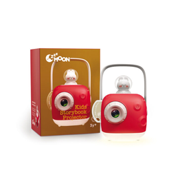ZzzMoon Kids Storybook Projector Red