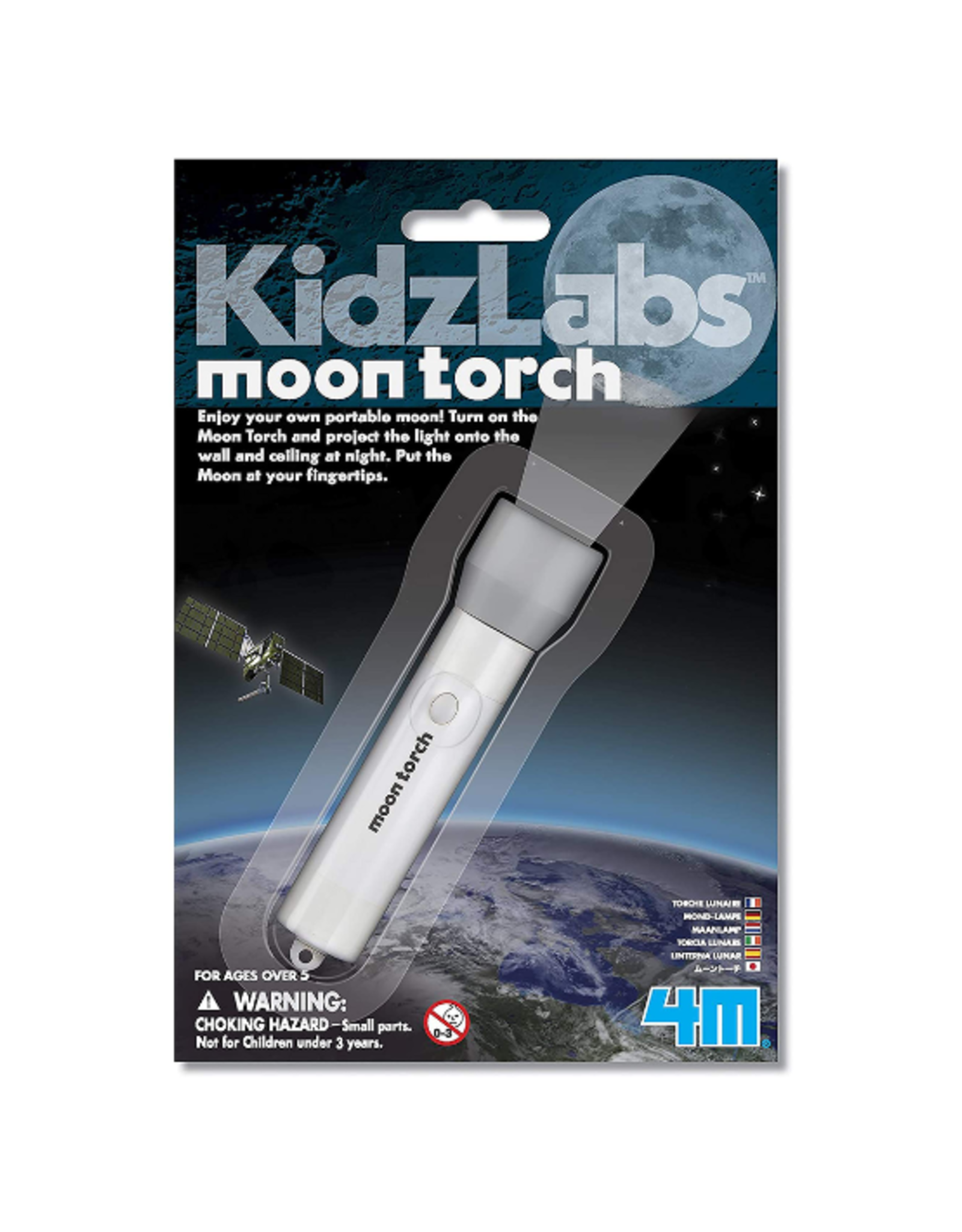 4M 4M - KidzLabs Moon Torch