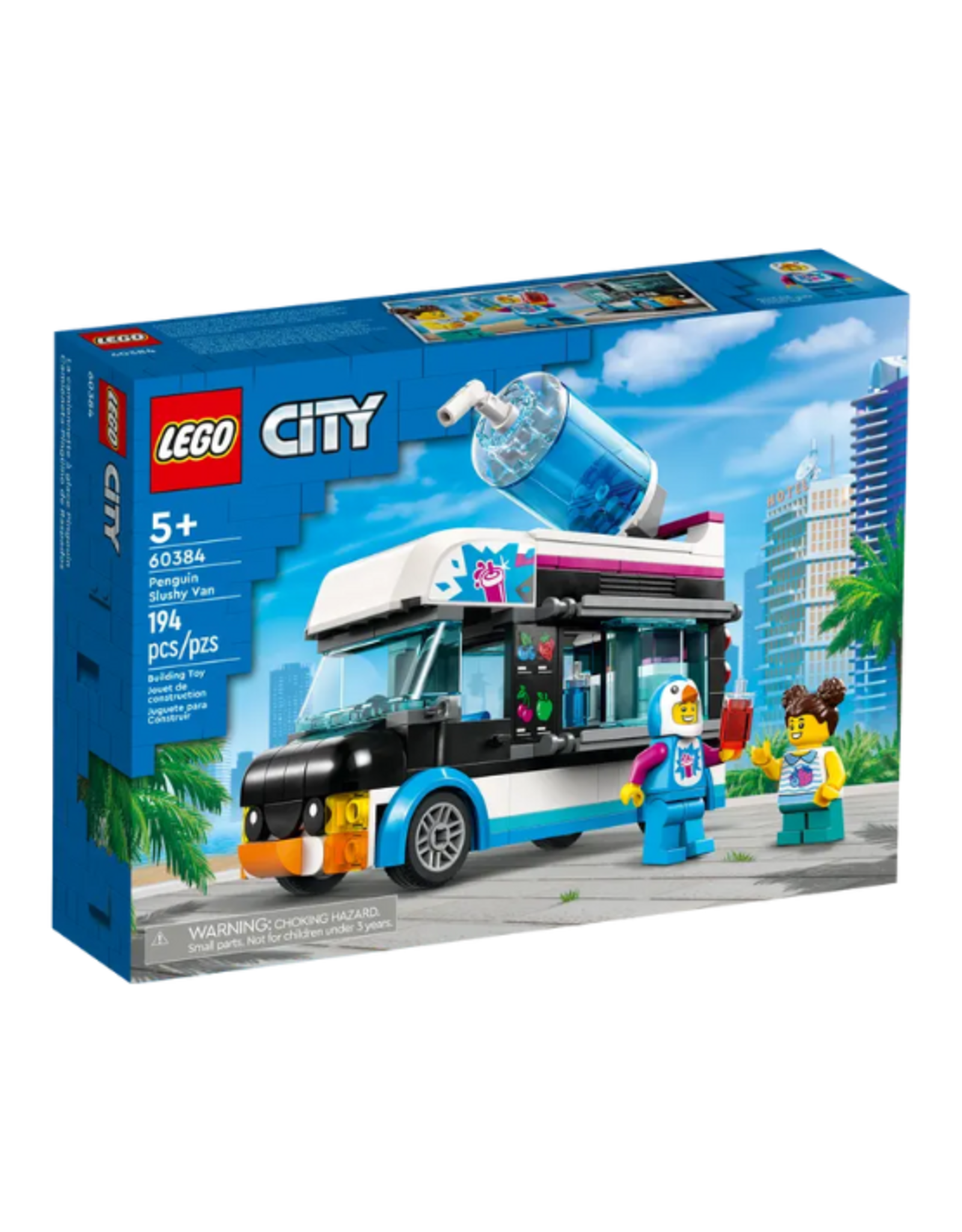 Lego Lego - City - 60384 - Penguin Slushy Van