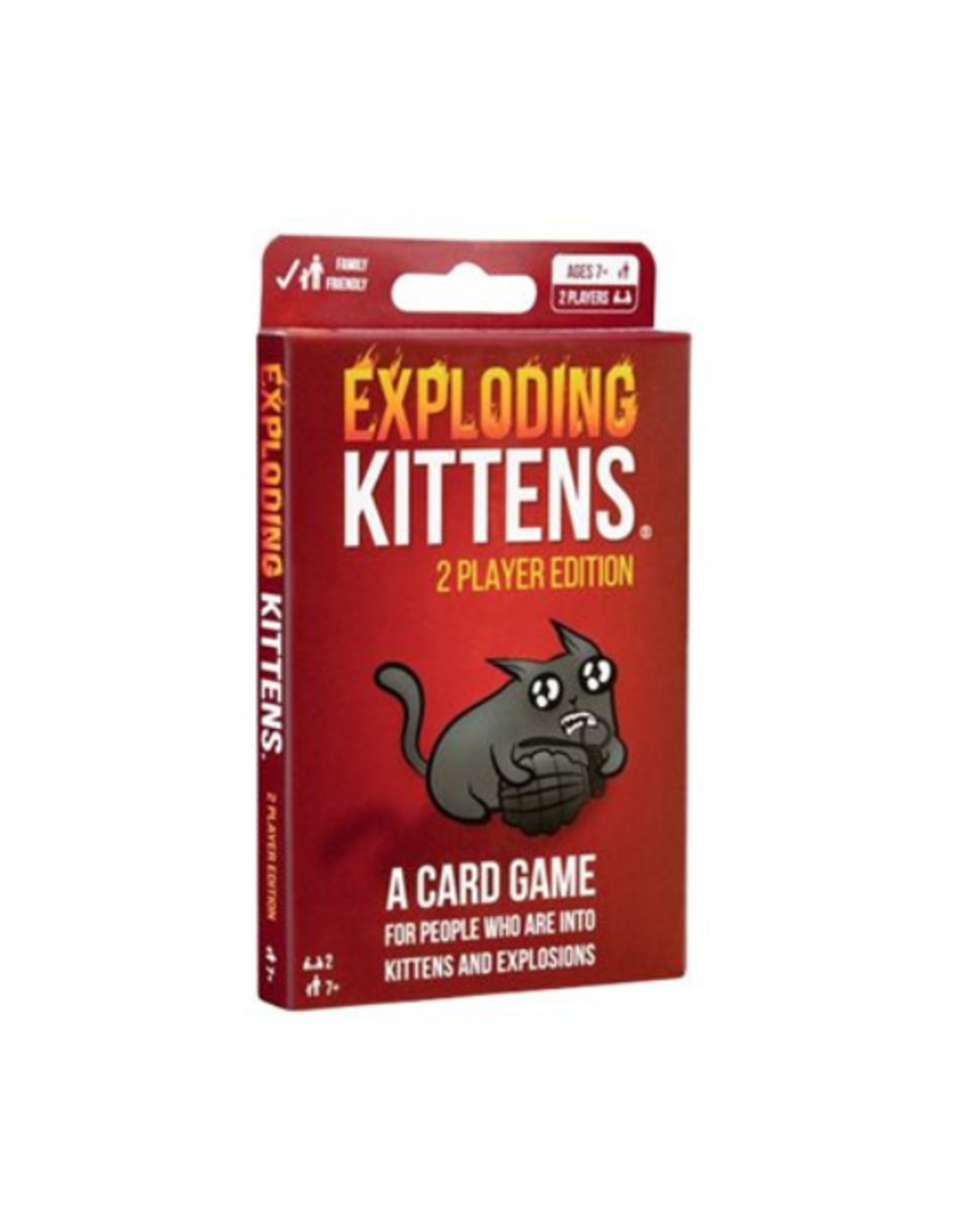 Exploding Kittens Exploding Kittens - 2 Player Edition Card Game