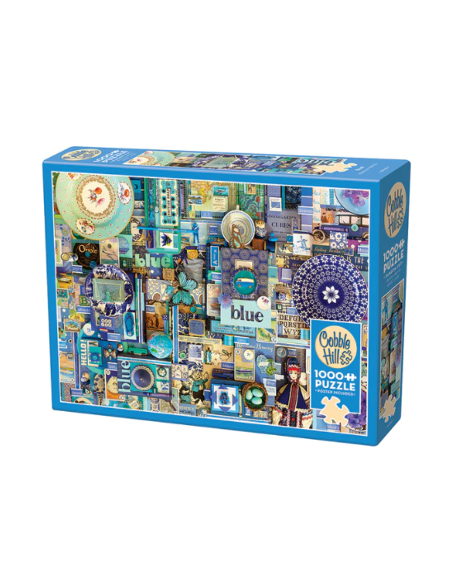 Cobble Hill Cobble Hill - 1000pcs - Blue