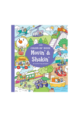 Ooly Ooly - Movin’ & Shakin’ Color-In Book