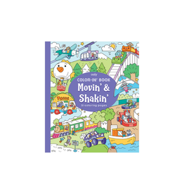 Ooly Movin’ & Shakin’ Color-In Book