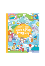 Ooly Ooly - Work & Play Every Day Color-In Book