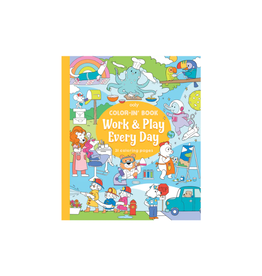 Ooly Work & Play Every Day Color-In Book