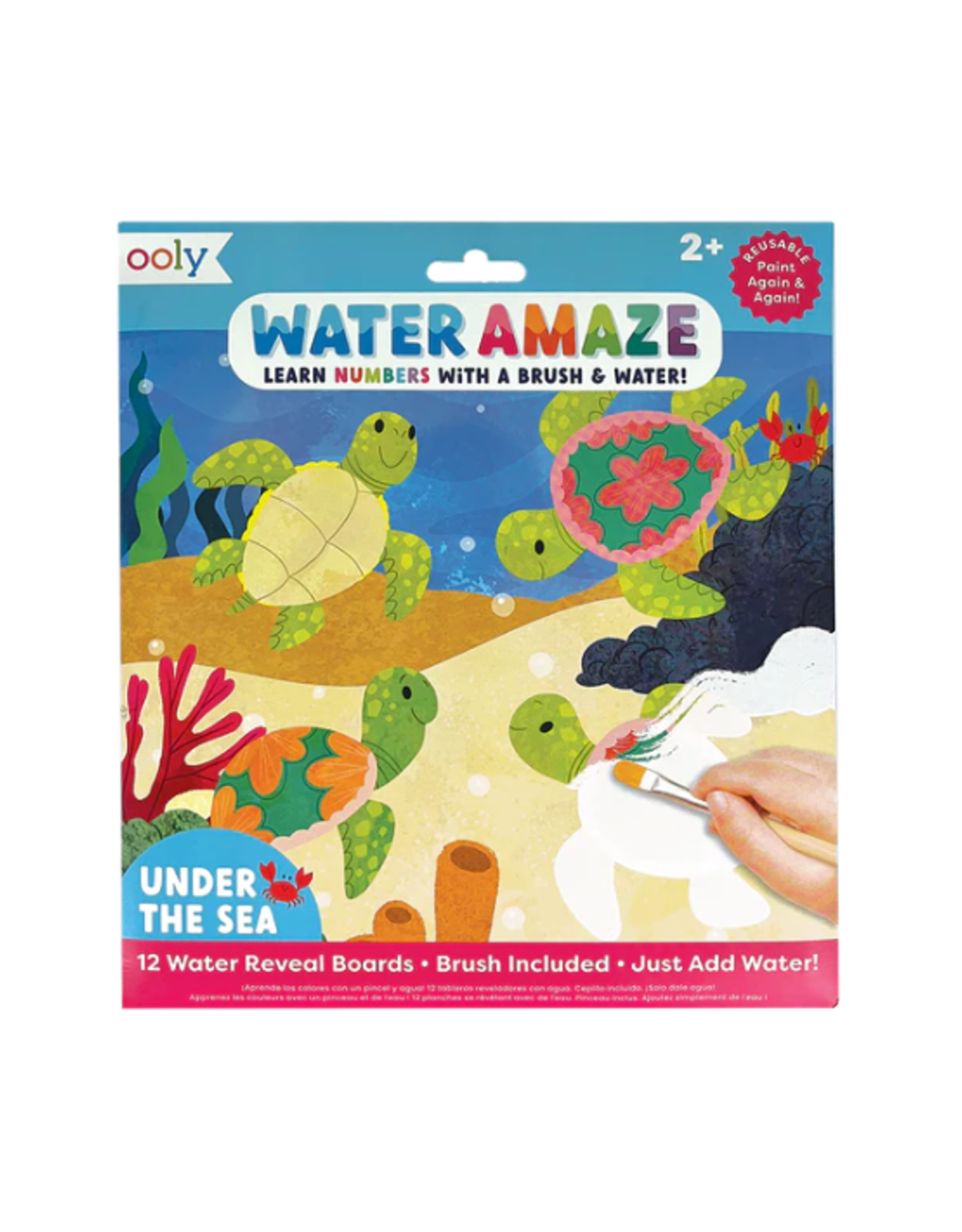 Ooly Ooly - Water Amaze Water Reveal Boards - Under The Sea