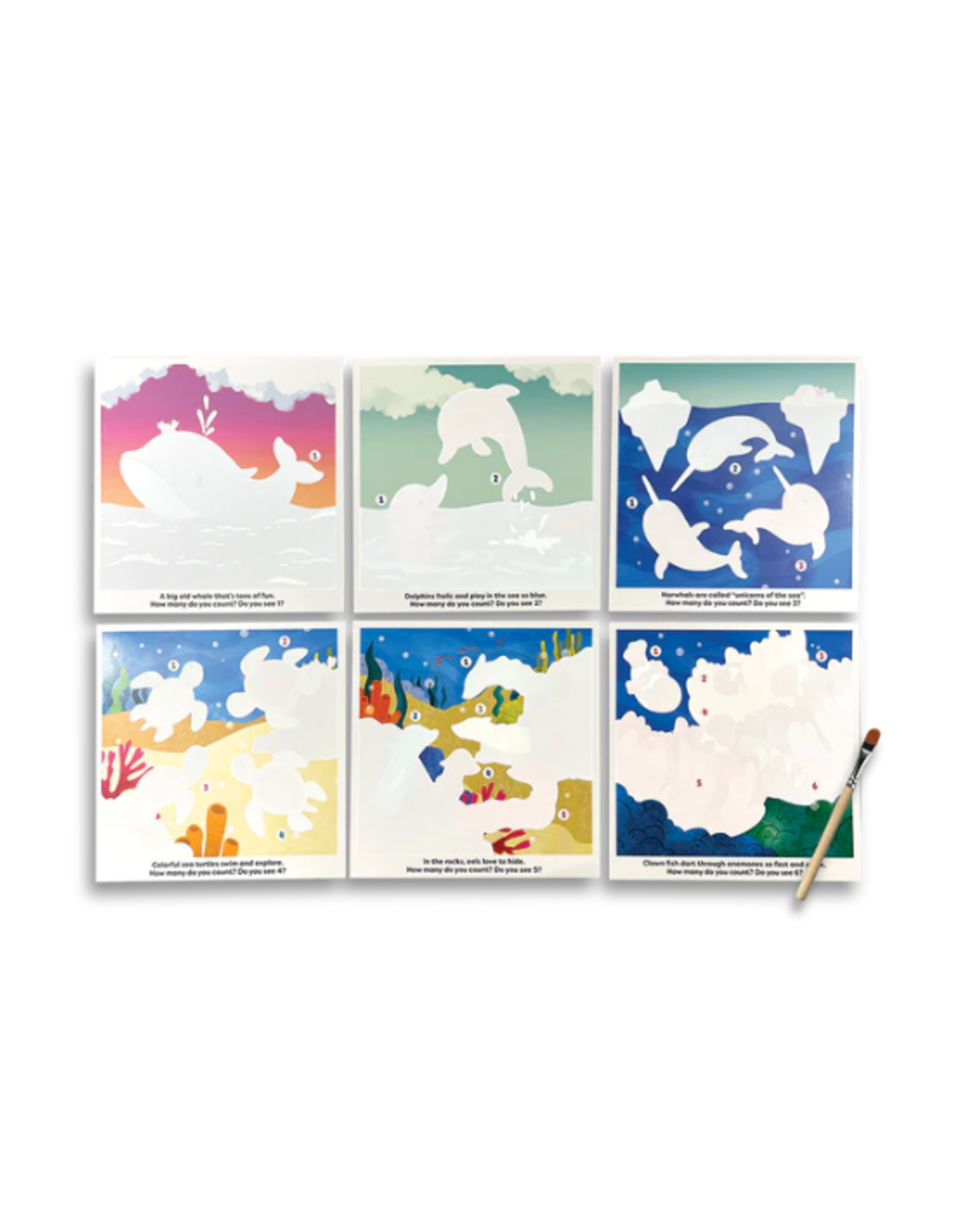 Ooly Ooly - Water Amaze Water Reveal Boards Under The Sea