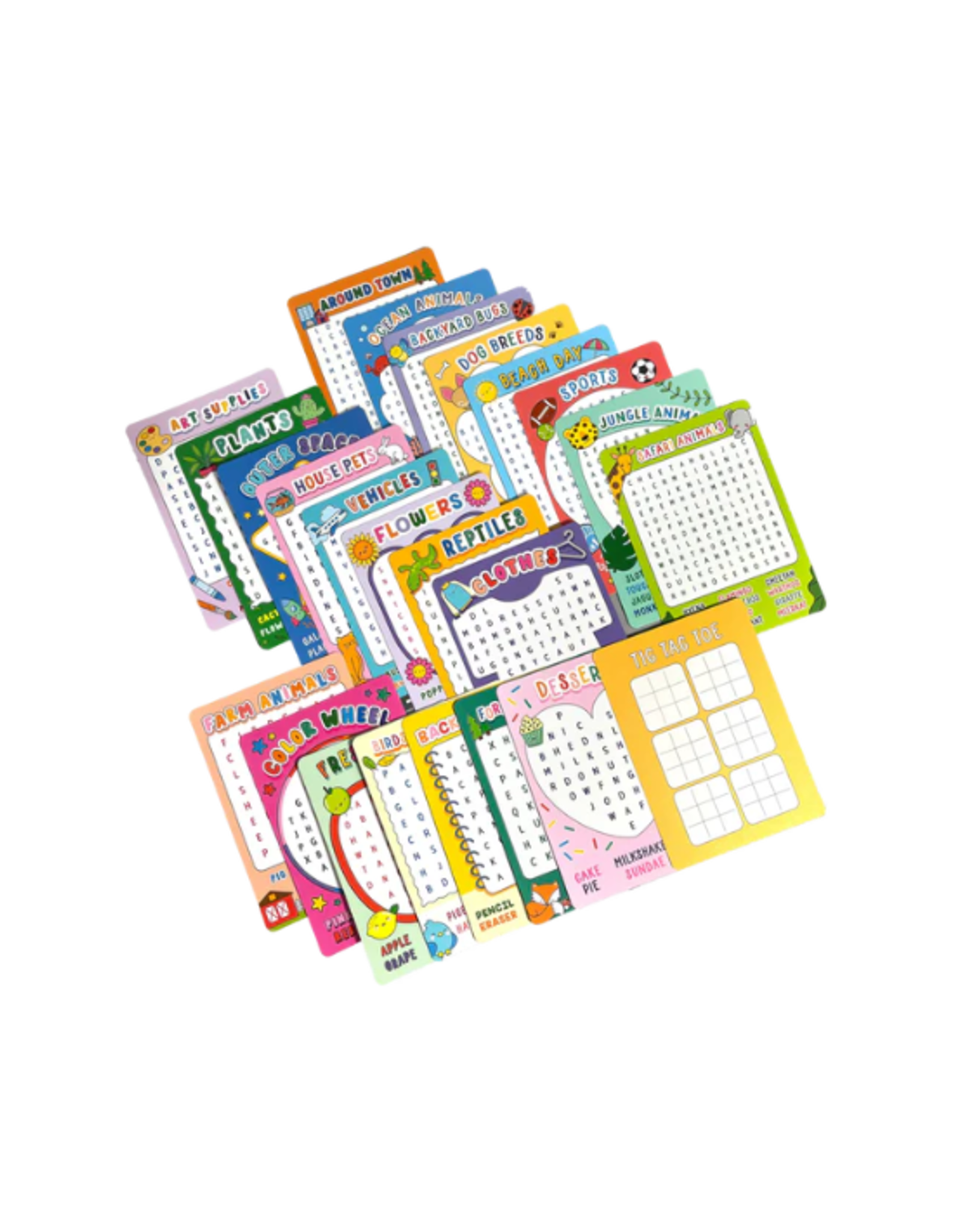 Ooly Ooly - Word Search Activity Cards
