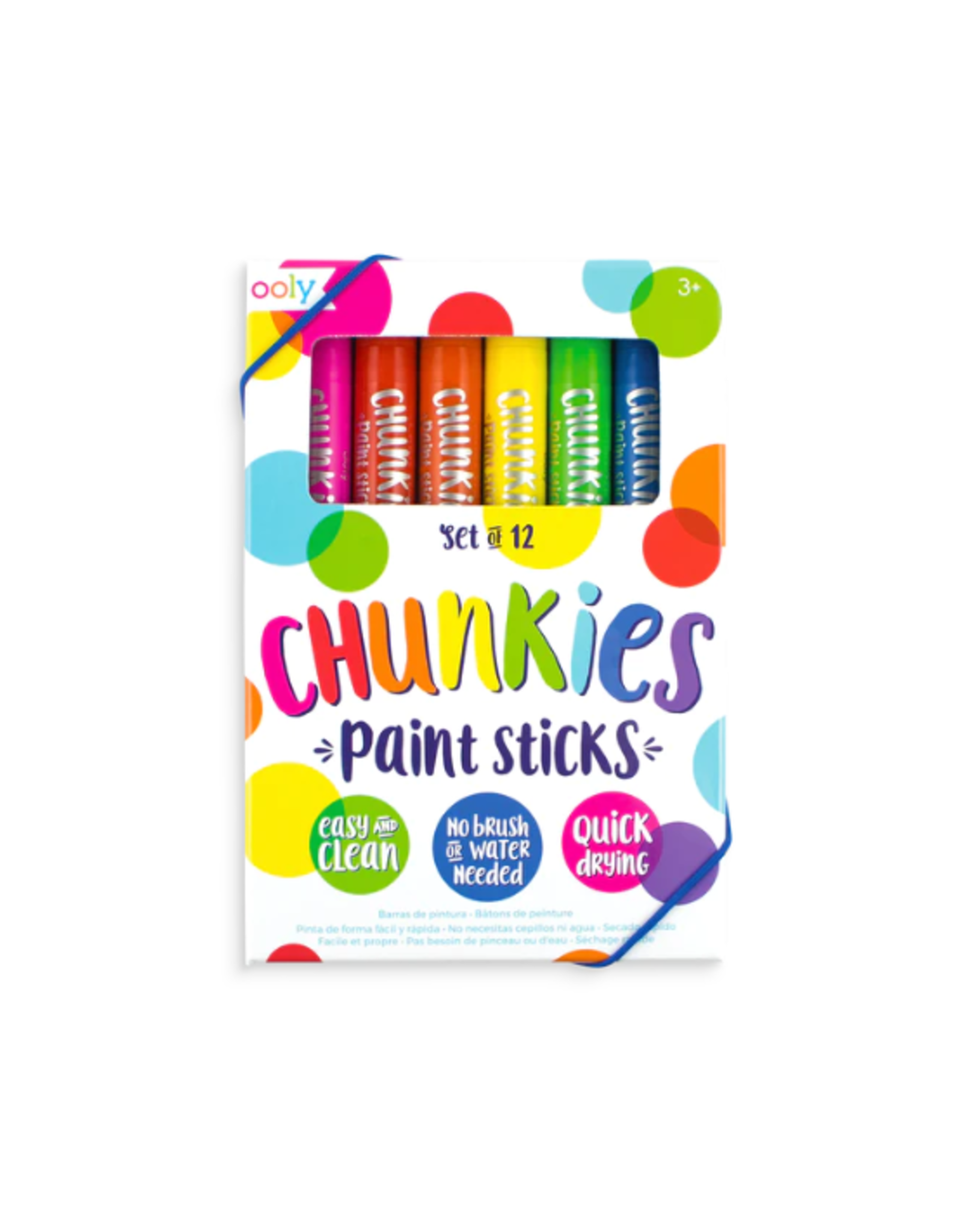 Ooly Ooly - Chunkies Paint Sticks Set of 12