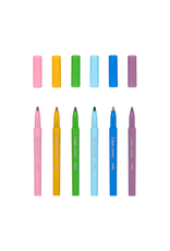 Ooly Ooly - Silver Linings Outline Markers Set of 6